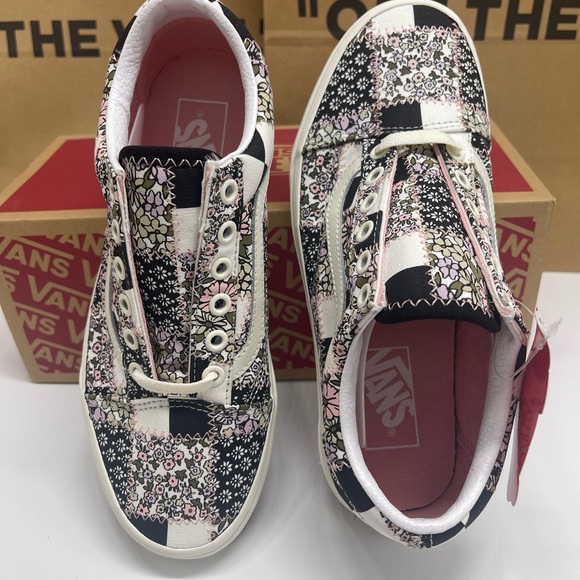 Vans Men’s Old Skool (Patchwork Firl) Marshmallow Sneakers
VN0A38G19FY - Picture 4 of 16